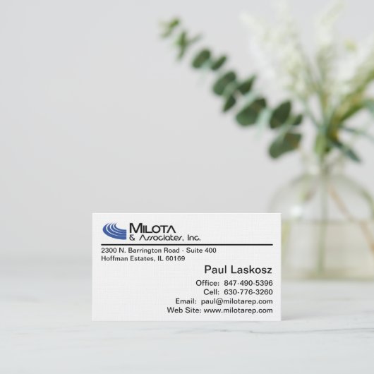 標準名刺 名刺 (スタンド正面)