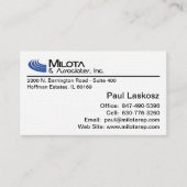 標準名刺 名刺 (正面)