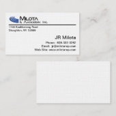 標準名刺 名刺 (正面/裏面)