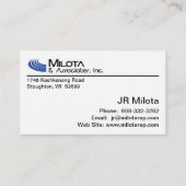 標準名刺 名刺 (正面)