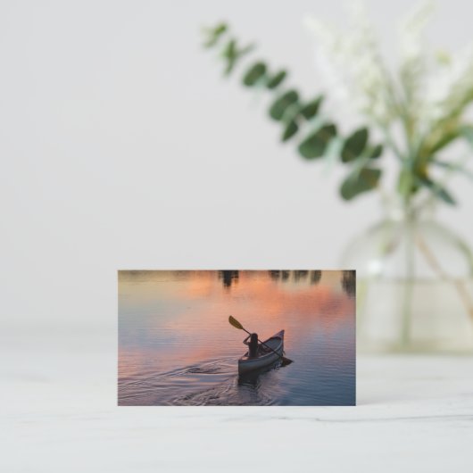 標準名刺 3.5" x 2.0" 名刺 (スタンド正面)