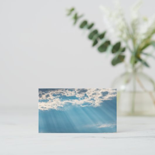 標準名刺 3.5" x 2.0" 名刺 (スタンド正面)