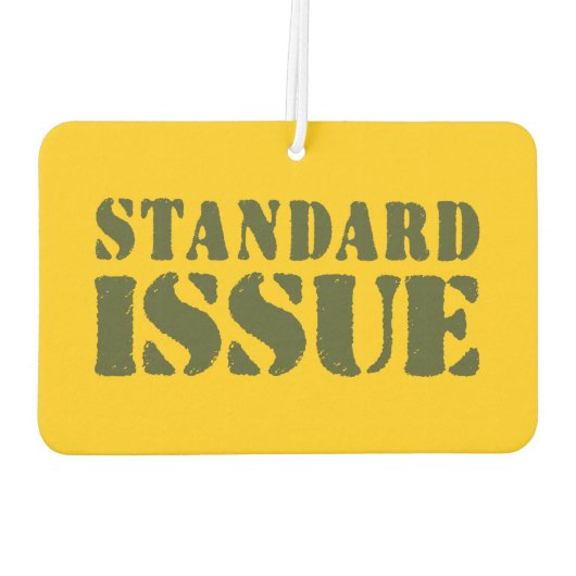 標準問題 カーエアーフレッシュナー (裏面)