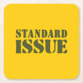 標準問題 スクエアペーパーコースター (正面)