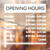 標準営業時間 ウィンドウサイン (シート2)