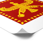 標準旗素晴らしをサイラス ポスター (角)