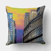 標準油建物ニューヨークシティUSAポスター クッション (裏面)