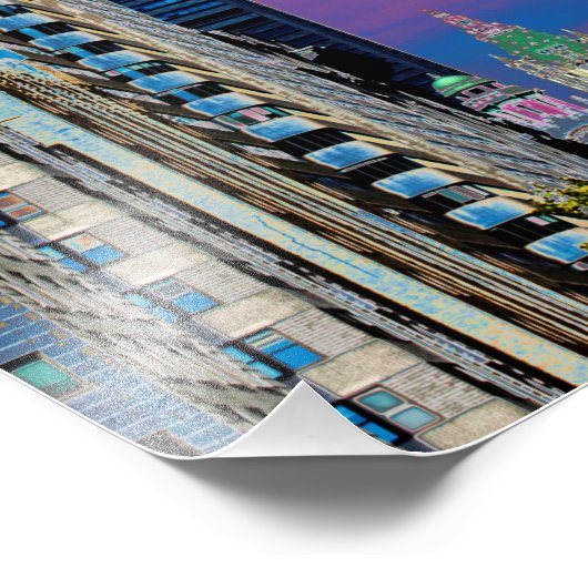 標準油建物ニューヨークシティUSAポスター フォトプリント (角)