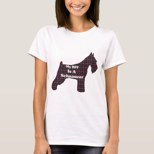 標準的なシュナウザーの贈り物 Tシャツ (正面)