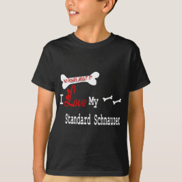 標準的なシュナウザーの贈り物 Tシャツ