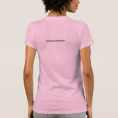 標準的なテキストメッセージ率は適用します Tシャツ (裏面)