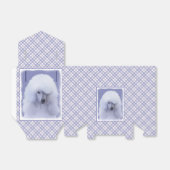 標準的なプードル·ホワ絵画イト-オリジナル·ドッグ·アート フェイバーボックス (折り畳みなし)