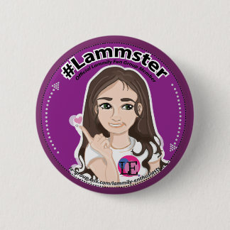 標準的なボタンの紫色 缶バッジ