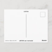 標準的なポストカード ポストカード (裏面)