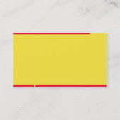 標準的な名刺 名刺 (裏面)