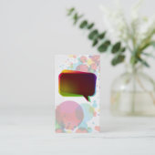 標準的な名刺 名刺 (スタンド正面)