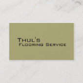 標準的な名刺 名刺 (裏面)