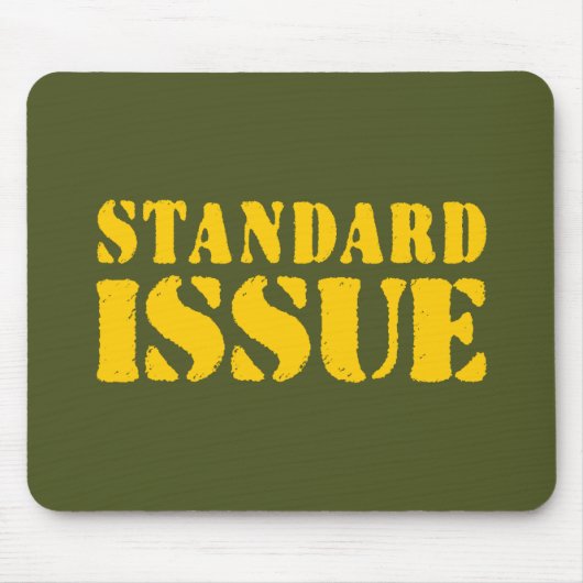 標準的な問題 マウスパッド (正面)