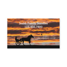 標準的な競走馬の名刺