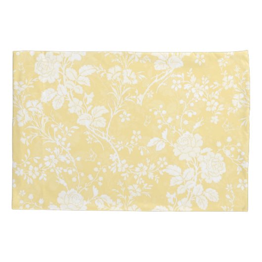 標準的な組の枕カバーの花嫁の続きのキンボウゲ 枕カバー (裏面-左)