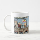 標準的な衝突の便宜主義者 コーヒーマグカップ (左)