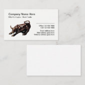 標準的な貿易業者のプロフェッショナルウォールストリート 名刺 (正面/裏面)