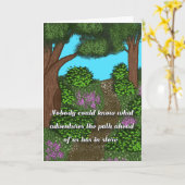 標準的な、5" x 7" の折りたたみ式グリーティングカード カード (黄色い花)