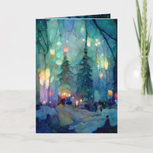 標準的な、5" x 7" 折りたたみ式グリーティングカード