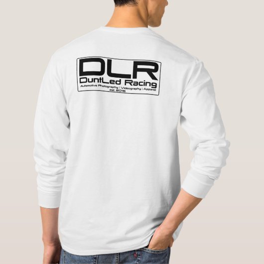 標準的なDLR Tシャツ (裏面)