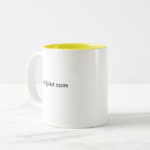 標準的なWoodsball - mySplat.com ツートーンマグカップ (正面左)