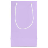 標準薄紫の背景 スモールペーパーバッグ (正面)