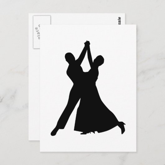 標準踊り ポストカード (正面/裏面)