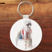 標準馬 キーホルダー (正面)