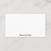 標準(白) 名刺 (裏面)