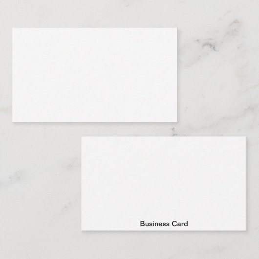 標準（白） 名刺 (正面/裏面)