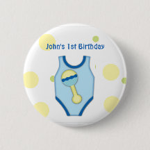 標準、2 1/4インチラウンドボタン