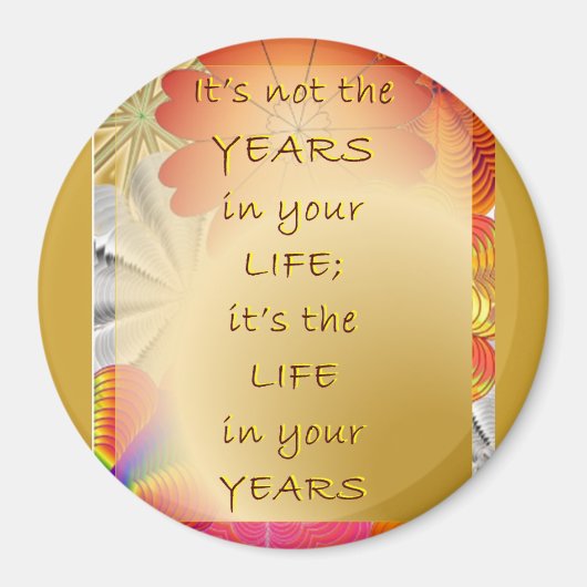 標準、2 1/4インチ円磁石 マグネット (正面)