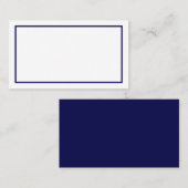 標準、3.5インチx 2.0インチフラット座席表 プレイスカード (正面/裏面)