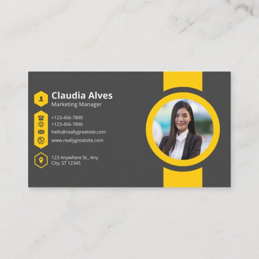 標準、3.5インチx 2.0インチ名刺 名刺 (裏面)