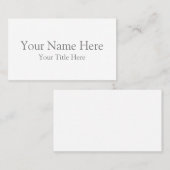 標準、3.5インチx 2.0インチ名刺 名刺 (正面/裏面)