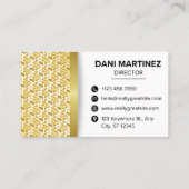 標準、3.5インチx 2.0インチ名刺 名刺 (裏面)