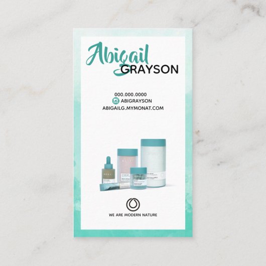 標準、3.5インチx 2.0インチ名刺 名刺 (裏面)