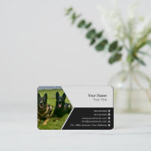 標準、3.5インチx 2.0インチ名刺 名刺 (スタンド正面)