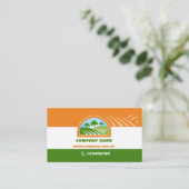 標準、3.5インチx 2.0インチ名刺 名刺 (スタンド正面)