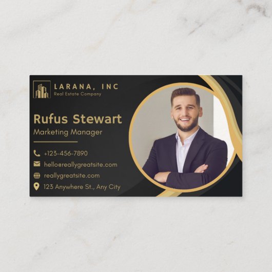 標準、3.5インチx 2.0インチ名刺 名刺 (裏面)