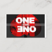 標準、3.5インチx 2.0インチ名刺 名刺 (裏面)