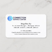 標準、3.5インチx 2.0インチ名刺 名刺 (正面)