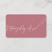 標準、3.5インチx 2.0インチ名刺 名刺 (裏面)