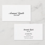 標準、3.5インチx 2.0インチ名刺 名刺 (正面/裏面)