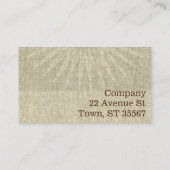 標準、3.5インチx 2.0インチ名刺 紹介カード (裏面)